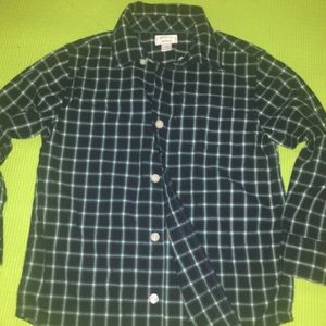 Boys long sleeve button down dress shirt